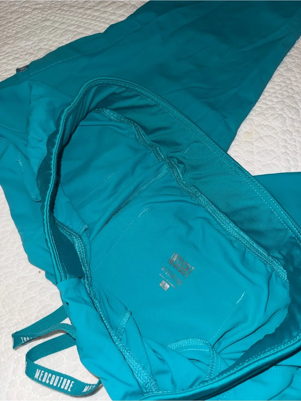 Teal Women's Scrub Pants & Top Set